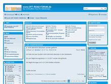 Tablet Screenshot of forum.off-road-forum.de